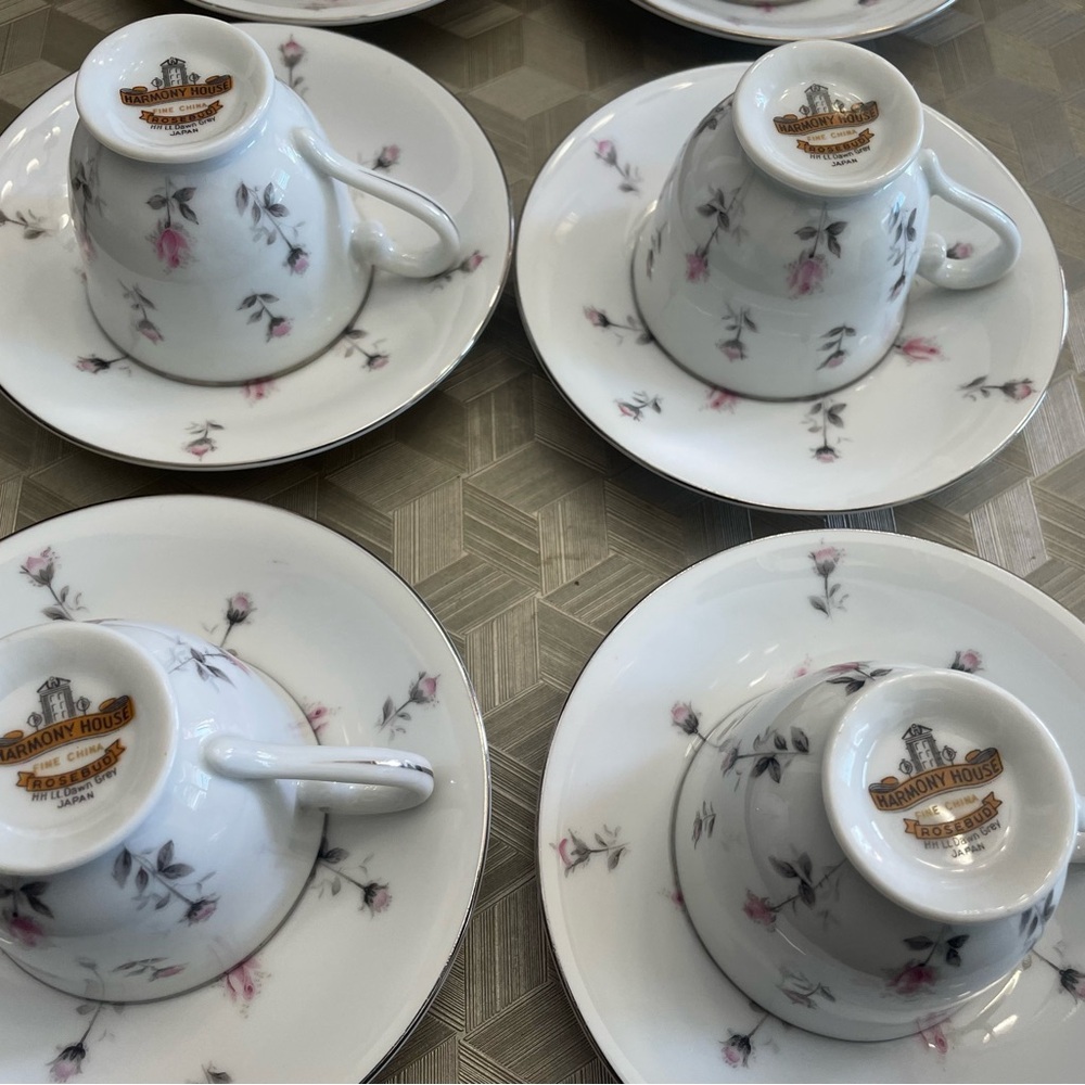 Harmony House Fine China Coffee Set - Picture 10 of 16